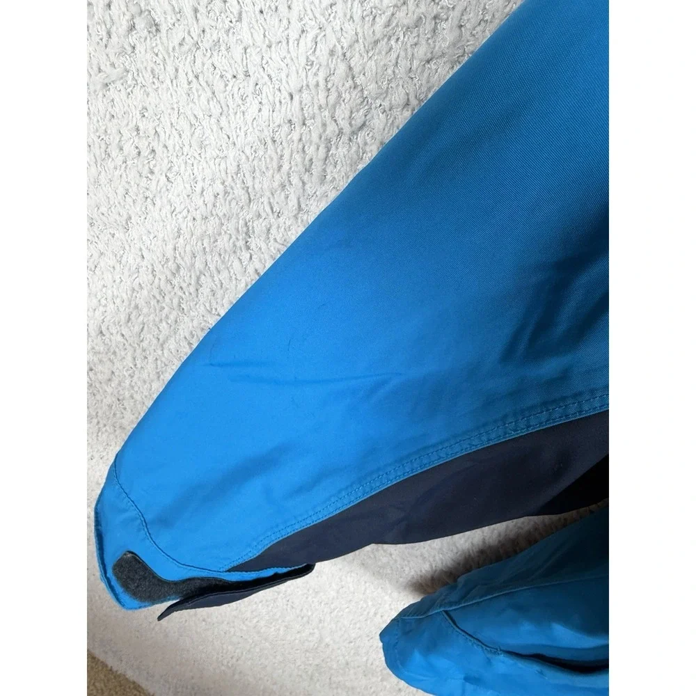 Mountain Hardwear Binx Ridge Quadfecta Jacket Mens Black Size M Hooded‎ Blue